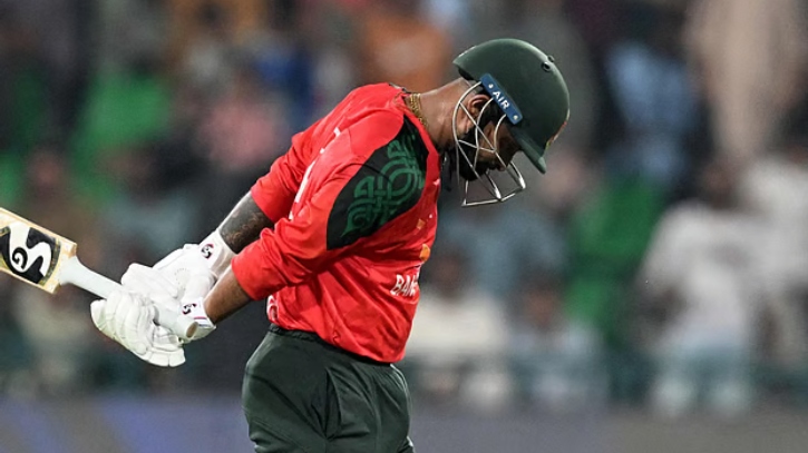 পাকিস্তানের দেওয়া ২০২ রানের টার্গেটে ধুঁকছে বাংলাদেশ পাকিস্তানের দেওয়া ২০২ রানের টার্গেটে ধুঁকছে বাংলাদেশ
