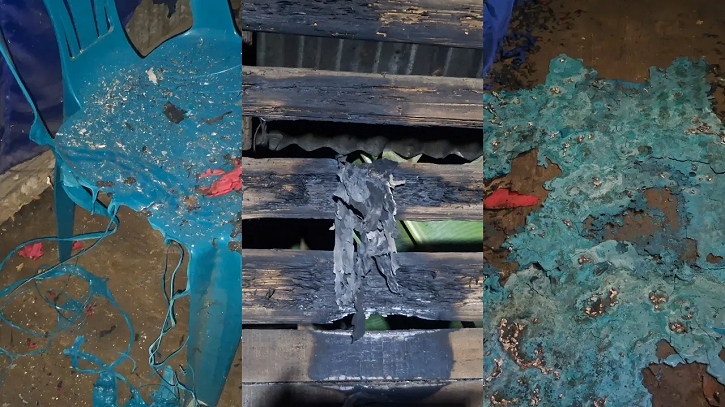 বাগেরহাটে বিএনপি কার্যালয়ে আগুন 