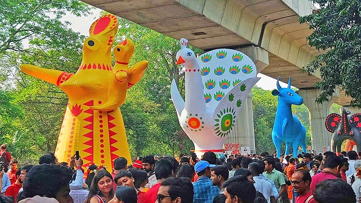 মঙ্গল শোভাযাত্রা শুরুর সময় জানালেন ঢাবি উপাচার্য মঙ্গল শোভাযাত্রা শুরুর সময় জানালেন ঢাবি উপাচার্য