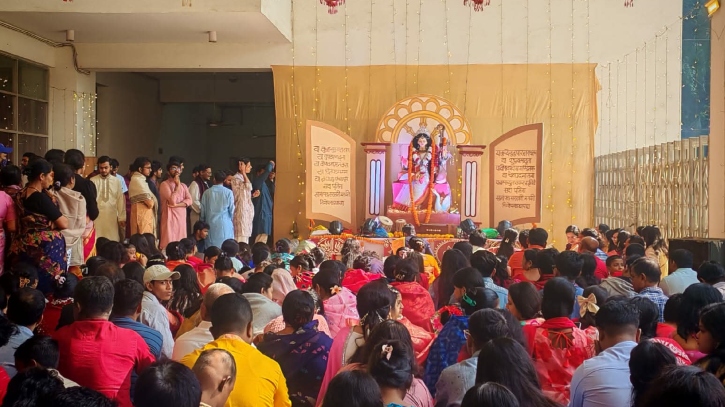 নানা আয়োজনে বুটেক্সে সরস্বতী পূজা উদযাপন নানা আয়োজনে বুটেক্সে সরস্বতী পূজা উদযাপন