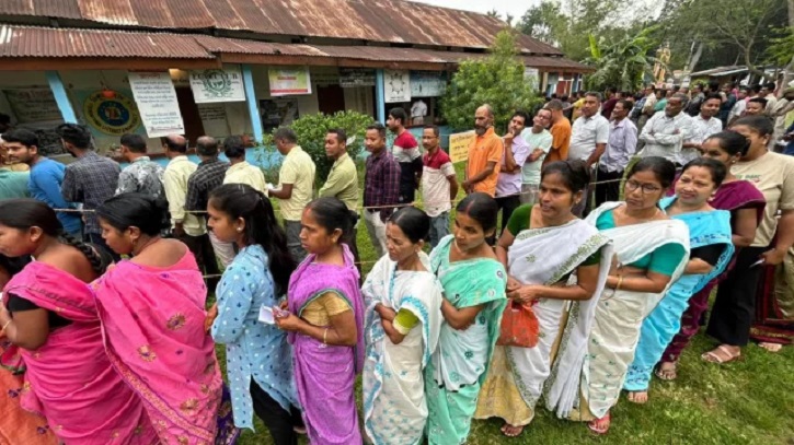 ভারতে ১৮তম সংসদীয় নির্বাচনের প্রথম দফার ভোটগ্রহণ শেষ