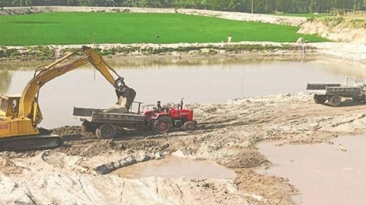 পঞ্চগড়ে পাম নদী দখলের মহোৎসব