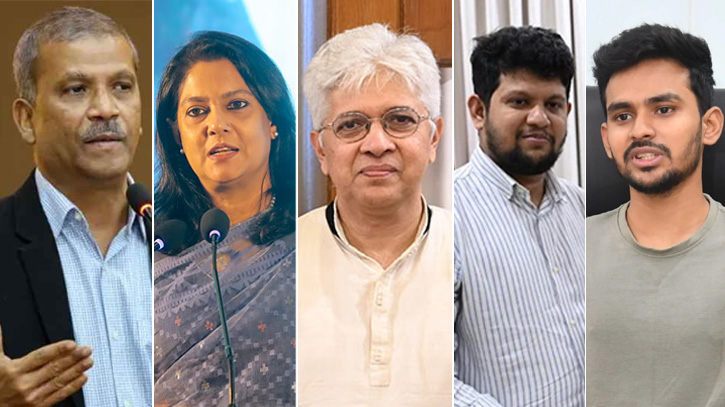 আসিফ-মাহফুজের মন্ত্রণালয়গুলো পেলেন তিন উপদেষ্টা