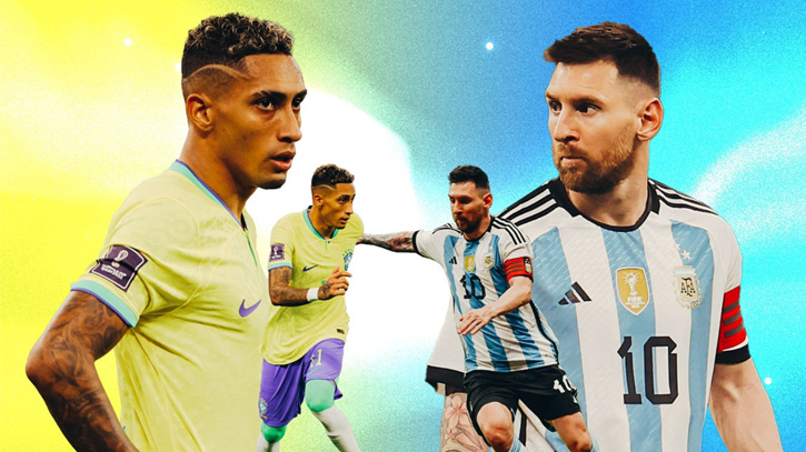 ৩৬ বছর পর আবারও বিশ্বকাপে আর্জেন্টিনা–ব্রাজিল মহারণ হবে?