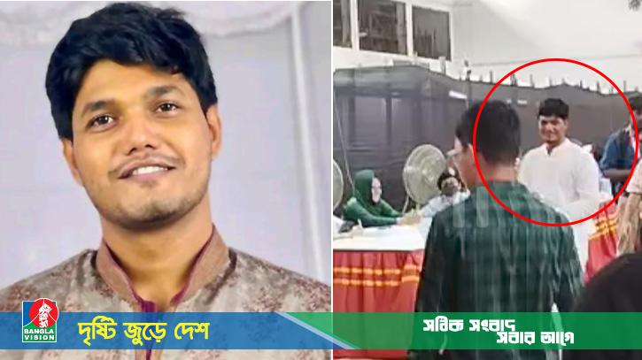 ভোটকেন্দ্রে ছাত্রদলের ভিপি প্রার্থী আবিদ, নিয়ম ভঙ্গের অভিযোগ