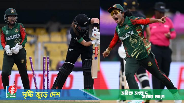রাবেয়া-নাহিদার নজরকাড়া বোলিং, ২২৮ রান করলেই জিতবে বাংলাদেশ