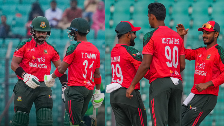 রেকর্ড ৫ ক্যাচের পর তানজিদের ঝড়ো ফিফটি, বাংলাদেশের সিরিজ জয়