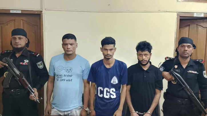 পাওনা টাকা চাইতে গিয়ে যুবক খুনের ঘটনায় তিনজন গ্রেফতার
