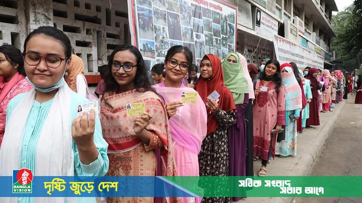 ডাকসুর ভোটগ্রহণ শেষ, গণনা শুরু, ফলাফলের অপেক্ষা