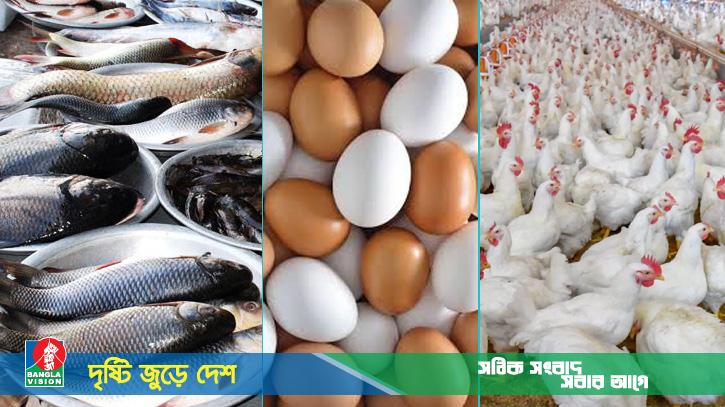 সরবরাহ বাড়ায় কমেছে মাছের দাম, ডিম-মুরগি নাগালের মধ্যেই