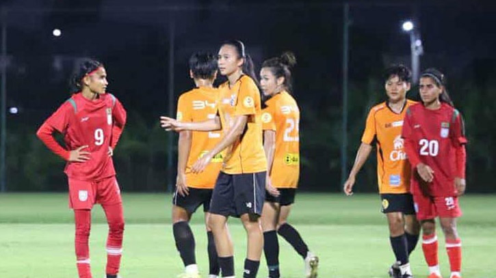 ১২ বছর পর মুখোমুখি হয়েও থাইল্যান্ডের কাছে হারলো বাংলাদেশ ১২ বছর পর মুখোমুখি হয়েও থাইল্যান্ডের কাছে হারলো বাংলাদেশ