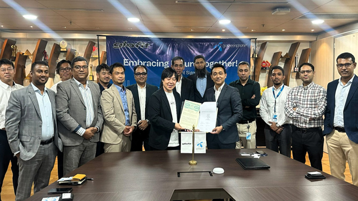 দেশে বৈদ্যুতিক যানের প্রসারে একসাথে কাজ করবে গ্রামীণফোন ও গ্লাফিট
