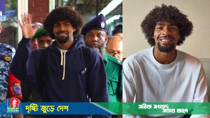 ঢাকায় নেমে হামজা বললেন,  ইনশাআল্লাহ আমরা সাক্সেসফুল হবো