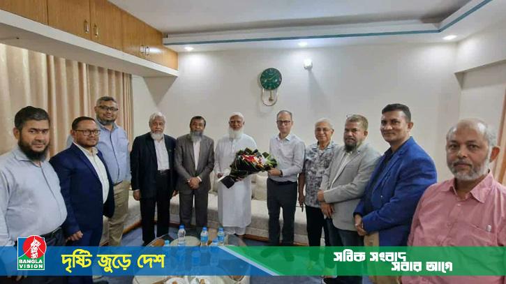 জামায়াত আমীরের সাথে শিল্প মালিক প্রতিনিধিদের সাক্ষাত