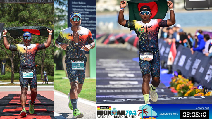 আইরনম্যান চ্যাম্পিয়নশিপে বাংলাদেশের গর্ব মো. মোস্তাফিজুর রহমান