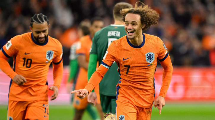 বাছাইপর্বে অপরাজিত থেকে বিশ্বকাপের টিকিট কাটলো নেদারল্যান্ডস