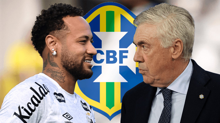 বিশ্বকাপে নেইমারের খেলার শর্তে এখনো অনড় আনচেলত্তি