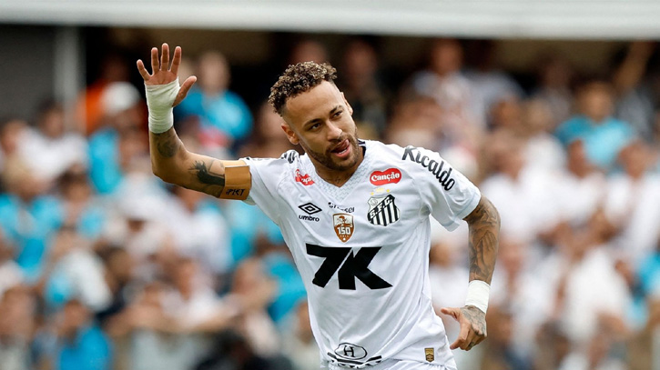 নেইমারের পা থেকে এলো জোড়া গোল, নতুন মৌসুমে প্রথম জয় সান্তোসের নেইমারের পা থেকে এলো জোড়া গোল, নতুন মৌসুমে প্রথম জয় সান্তোসের