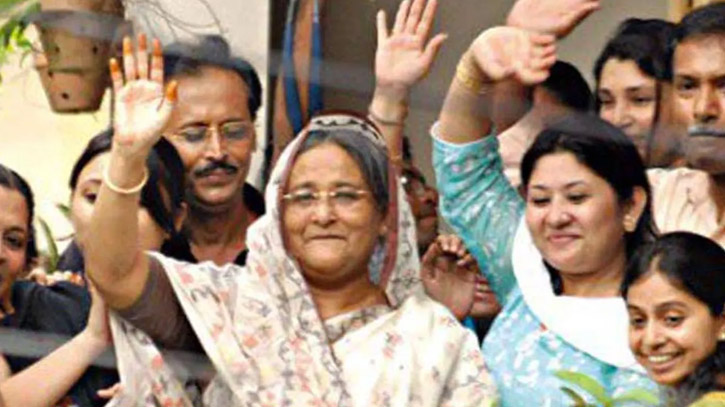 শেখ হাসিনার মুক্তির মাধ্যমে ফিরে আসে মানুষের গণতান্ত্রিক অধিকার