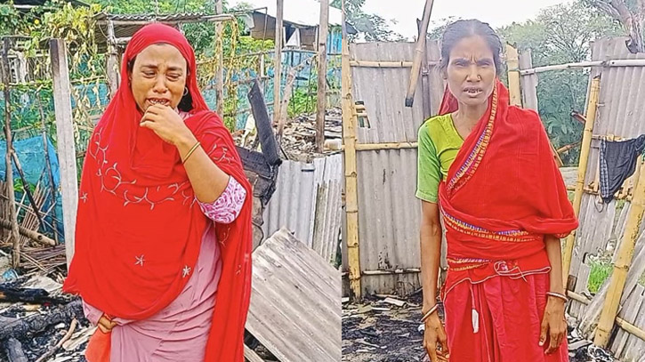সাতক্ষীরায় ভূমিহীন পল্লীতে অগ্নিসংযোগ, লুটপাট ও মারপিটের অভিযোগ