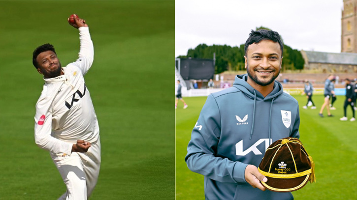 কাউন্টি ক্রিকেটের প্রথম ম্যাচেই চমক দেখালেন সাকিব কাউন্টি ক্রিকেটের প্রথম ম্যাচেই চমক দেখালেন সাকিব