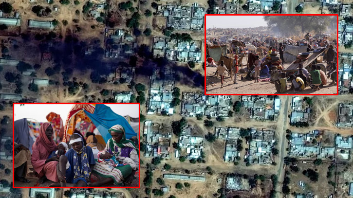 সুদানের আল-ফাশেরে গণহত্যা থামছেই না, প্রমাণ মিলল স্যাটেলাইট চিত্রে