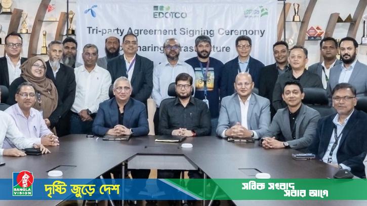 টেলিকম সংযোগকে শক্তিশালী করতে একসাথে কাজ করবে গ্রামীণফোন-টেলিটক