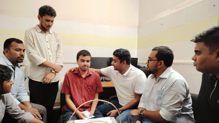 আন্দোলনে আহত পরিবারহীন ইমরানের পাশে থাকবে ছাত্রদল