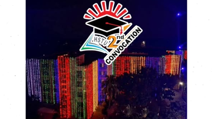 ২য় সমাবর্তন ঘিরে বর্ণিল সাজে হাবিপ্রবি ক্যাম্পাস