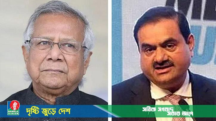 বিদ্যুতের বকেয়া বিল পরিশোধ করতে প্রধান উপদেষ্টাকে আদানির চিঠি