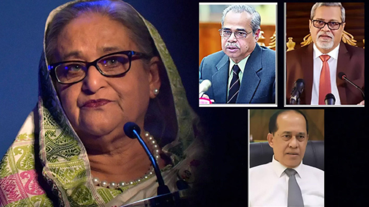 শেখ হাসিনা ও সাবেক তিন সিইসিসহ ২৪ জনের বিরুদ্ধে মামলা