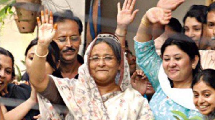 প্রধানমন্ত্রী শেখ হাসিনার কারামুক্তি দিবস আজ প্রধানমন্ত্রী শেখ হাসিনার কারামুক্তি দিবস আজ