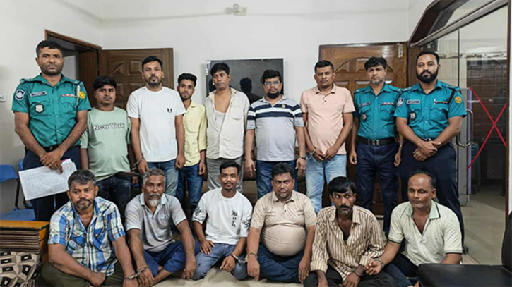 মিছিলের প্রস্তুতিকালে আ. লীগের ১২ নেতা-কর্মী গ্রেফতার