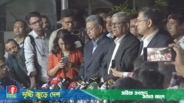 যমুনায় প্রধান উপদেষ্টার সঙ্গে আলোচনার বিষয় জানালেন মির্জা ফখরুল