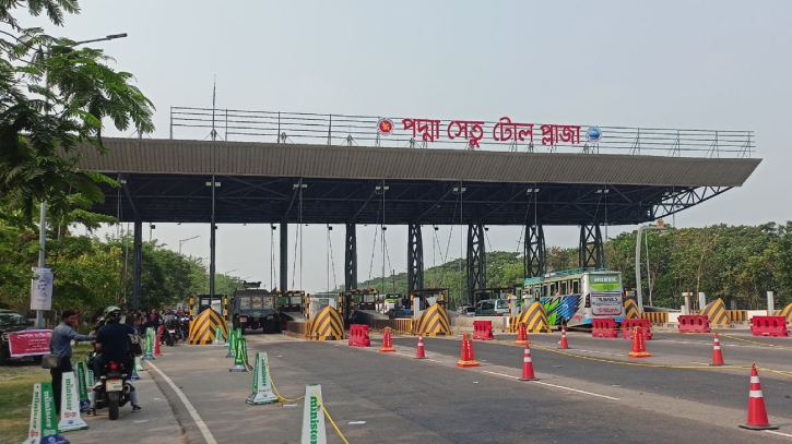 আজ দুপুর ২টা থেকে পদ্মা সেতুতে স্বয়ংক্রিয়ভাবে টোল আদায় শুরু