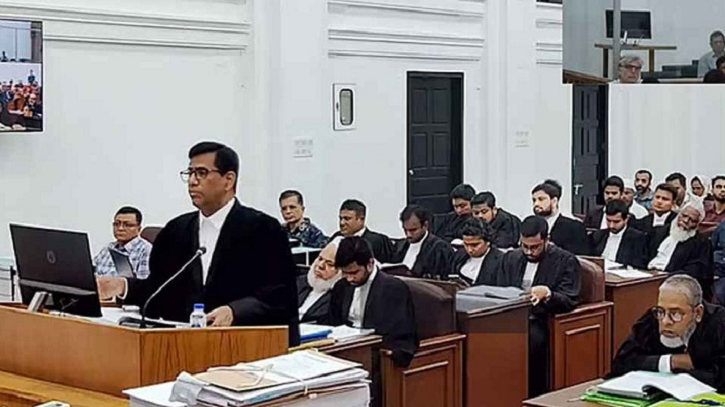 শেখ হাসিনার বিচারকাজ সরাসরি সম্প্রচারের সময় সাইবার হামলা শেখ হাসিনার বিচারকাজ সরাসরি সম্প্রচারের সময় সাইবার হামলা