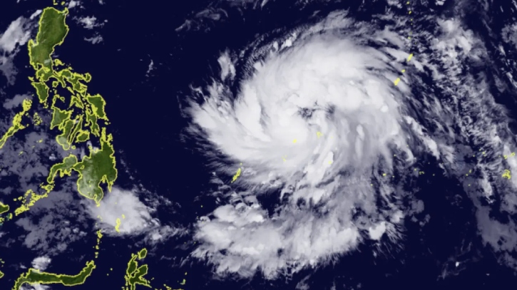 ১৮৫ কিলোমিটার গতিবেগে ধেয়ে আসছে সুপার টাইফুন ফাং-ওয়ং