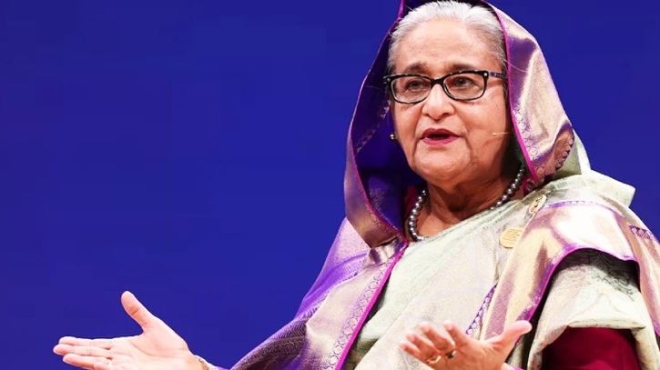 শেখ হাসিনার বিদ্বেষমূলক বক্তব্য প্রচারে নিষেধাজ্ঞা ট্রাইব্যুনালের শেখ হাসিনার বিদ্বেষমূলক বক্তব্য প্রচারে নিষেধাজ্ঞা ট্রাইব্যুনালের