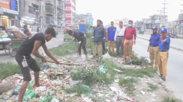 হ্যালো ডিসি অ্যাপে অভিযোগের পর ময়লা-আবর্জনা অপসারণ