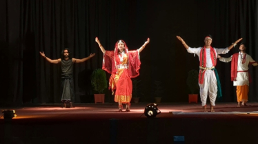 ঢাকা কলেজে ‘মহুয়া সুন্দরী’ মঞ্চ নাটক মঞ্চস্থ