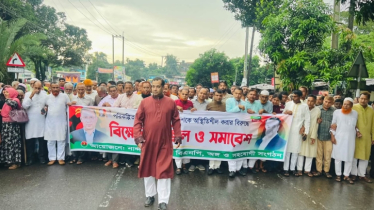 পরিকল্পিত সন্ত্রাসের প্রতিবাদে বিএনপির বিক্ষোভ, নেতৃত্বে তথ্য প্রতিমন্ত্রী