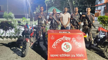 চাঁপাইনবাবগঞ্জ সীমান্তে বিদেশি অস্ত্র-গুলিসহ আটক ১