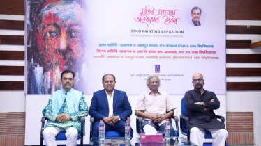 ‘মুক্তির সংগ্রামে অনুভবের বৈভব’ শীর্ষক একক চিত্র প্রদর্শনী উদ্বোধন