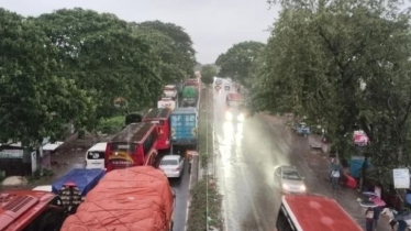 ঢাকা-চট্টগ্রাম মহাসড়কে ১৩ কিলোমিটার যানজট