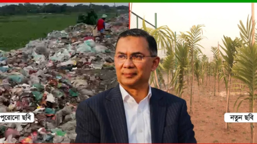 বর্জ্যের ভাগাড় দুই মাসে হয়ে গেল দৃষ্টিনন্দন বাগান