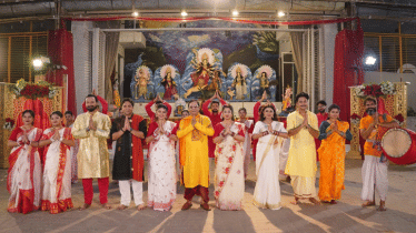 দুর্গাপূজায় অরূপ রতন চৌধুরীর ‘জয় মা দুর্গা` 