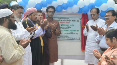 বেরোবিতে শহিদ আবু সাঈদ গেট নির্মাণকাজের শুভ উদ্বোধন