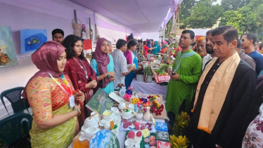 বাবুই নারী উদ্যোক্তা হাট উদ্বোধন, ঘুরে দেখলেন প্রতিমন্ত্রী ফরহাদ