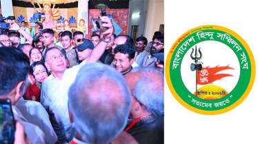 ঢাকার বাইরে মণ্ডপ পরিদর্শন, প্রধানমন্ত্রীকে হিন্দু সম্মিলন সংঘের কৃতজ্ঞতা