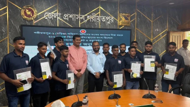 বিনা খরচে দুবাই যাচ্ছেন শরীয়তপুরের ১১ তরুণ, অপেক্ষায় ১৫৯ জন